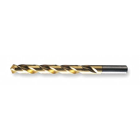 High-Speed Steel (HSS) Jobber Drill Bit Set - #14 Size, 6-Pack for Metal, Wood & Plastic Drilling - Perfect for DIY, Construction & Home Improvement Projects