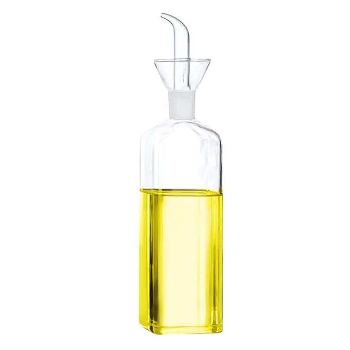 Premium 17oz Glass Oil Bottle Dispenser - Olive Oil, Vinegar & Salad Dressing Cruet for Cooking, Baking & Kitchen Use | Elegant Drizzle Pourer for Vinaigrette & Wine | Perfect for Restaurants, Home Chefs & Gift Giving