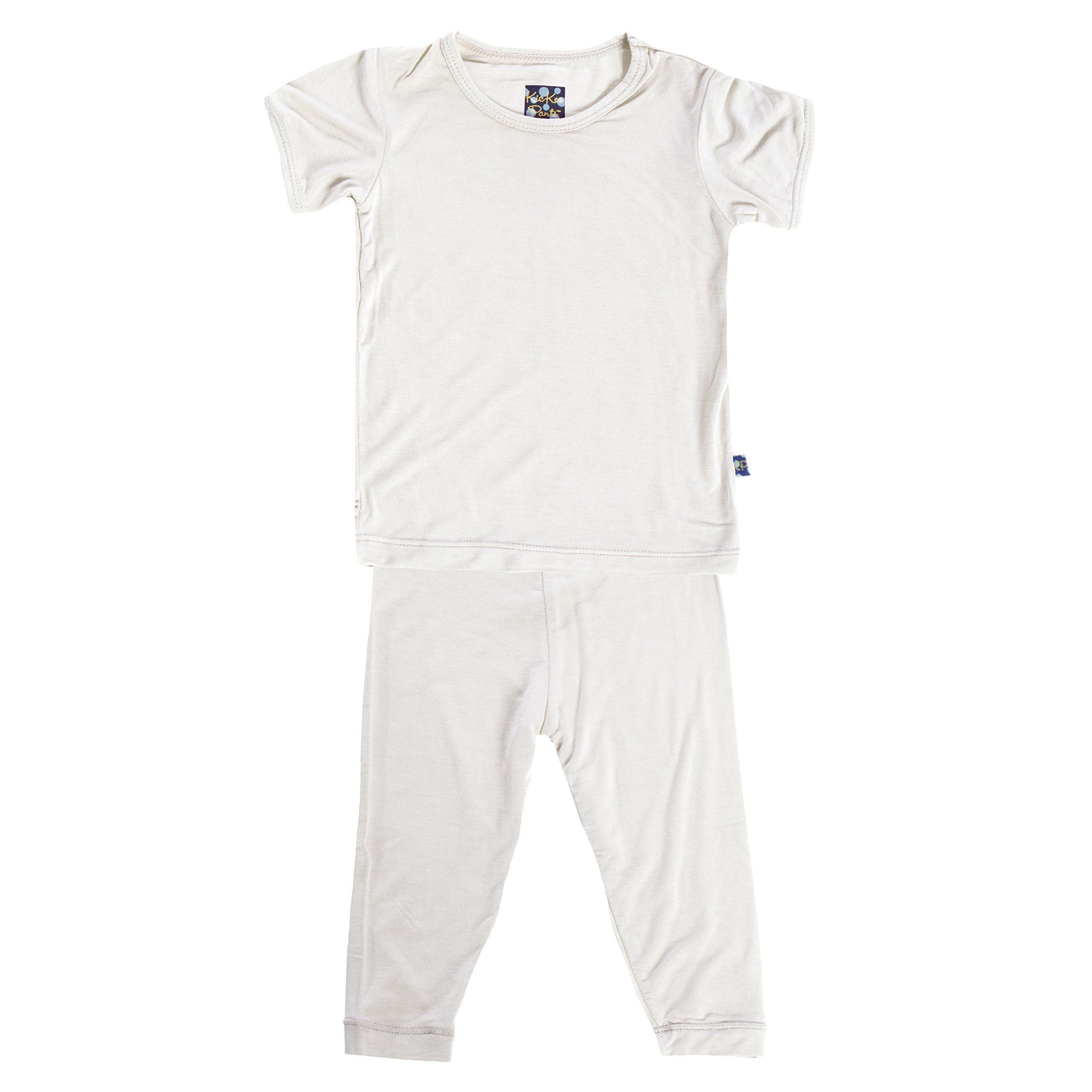 KicKee Pants Soft Cotton Short Sleeve Pajama Set for Babies & Kids (Newborn-10 Years) - Cozy Sleepwear for Bedtime & Lounging
