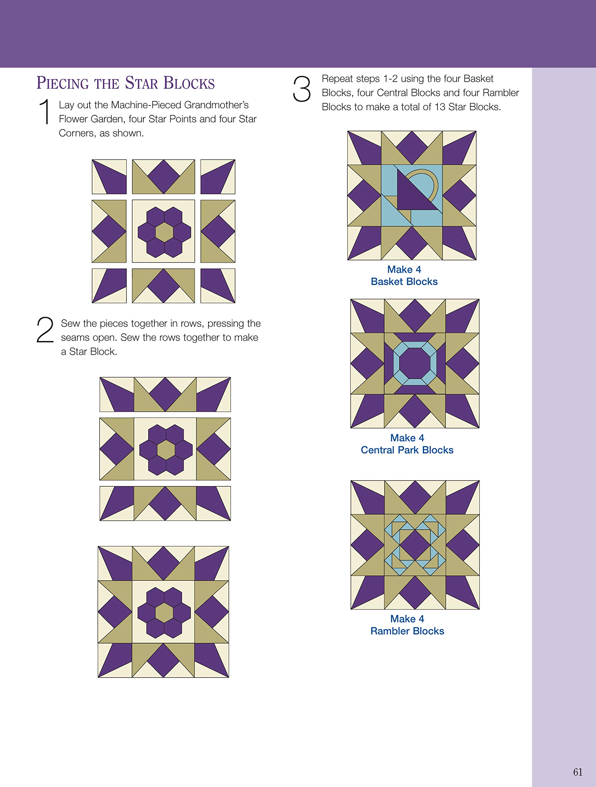 Quilt Block Fusion: Innovative Piecing Techniques for Perfect Quilting Blocks - Easy Step-by-Step Guide (Landauer) | Ideal for Beginners, Quilting Enthusiasts & DIY Home Decor Projects