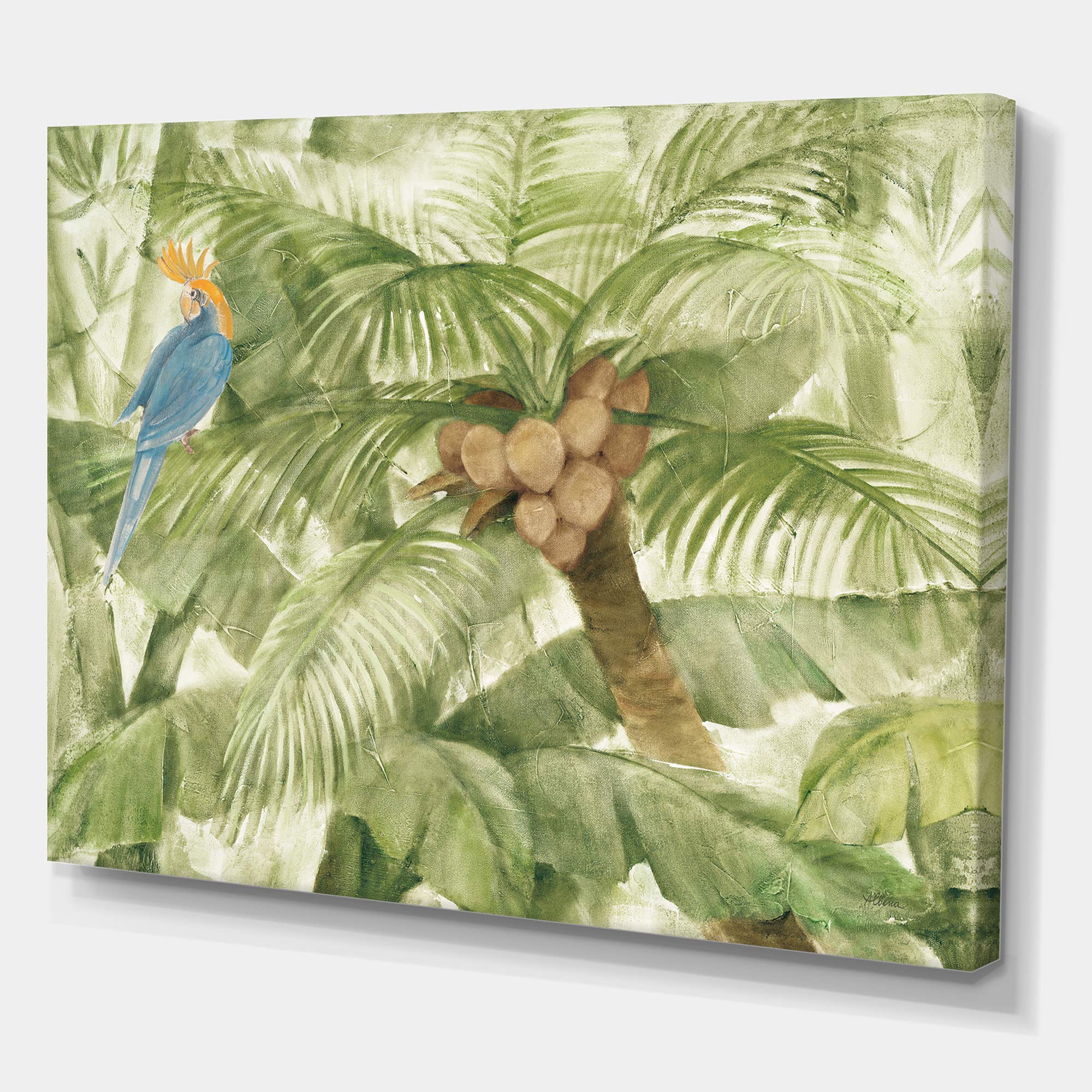 Tropical Canopy I Green