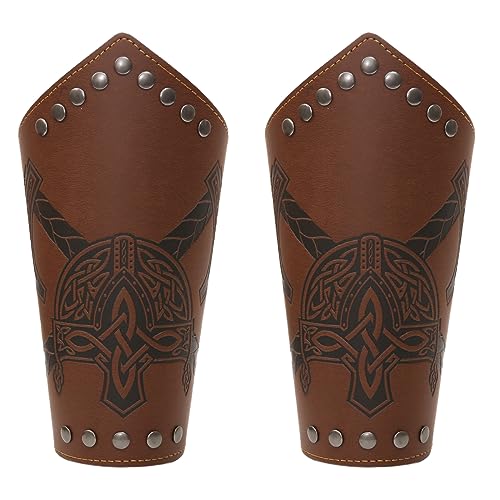 Viking Bracers Brown