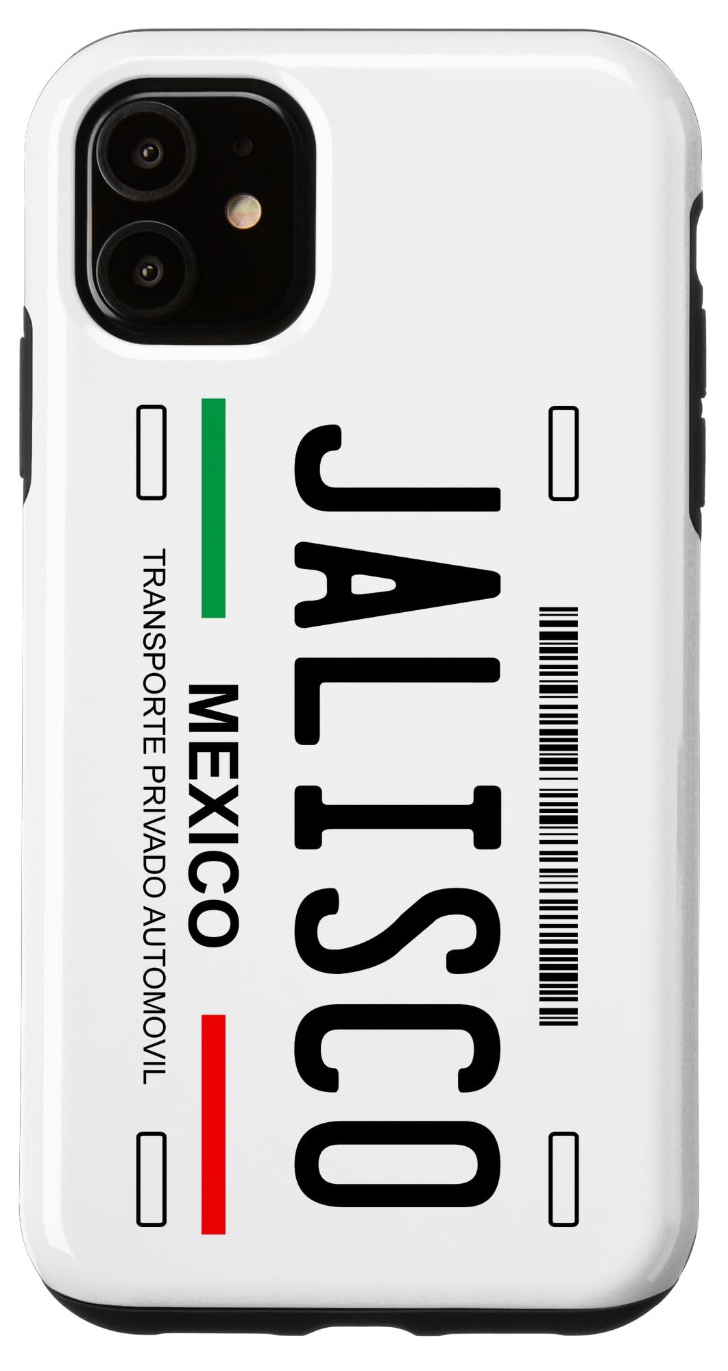 iPhone 11 Jalisco License Plate Phone Case - Durable Protective Cover for iPhone 11 - Unique Mexican State Design - Perfect for Travel, Gifts & Showcasing State Pride