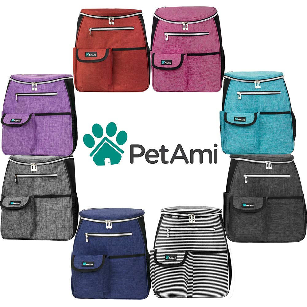 PetAmi Dog Travel Backpack - Airline Approved for Hiking & Camping