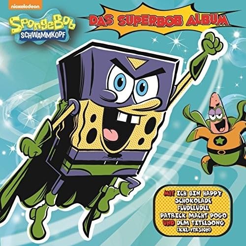 Spongebob Squarepants Superbob Album - Fun Kids Music CD for Birthday Parties, Road Trips & Family Sing-Alongs