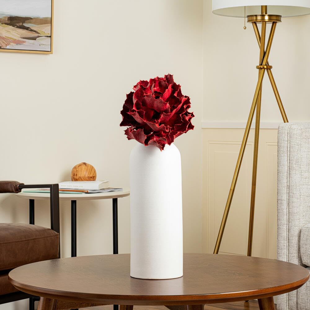 Vickerman 8 Inch Artificial Dried Red Queen Protea Flower - Perfect for Home Decor, Wedding Centerpieces, and DIY Floral Arrangements