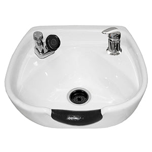 Premium Shampoo Bowl for Salon & Home Use - Ergonomic Hair Washing Basin with Adjustable Headrest - Perfect for Professional Stylists & At-Home Hair Care