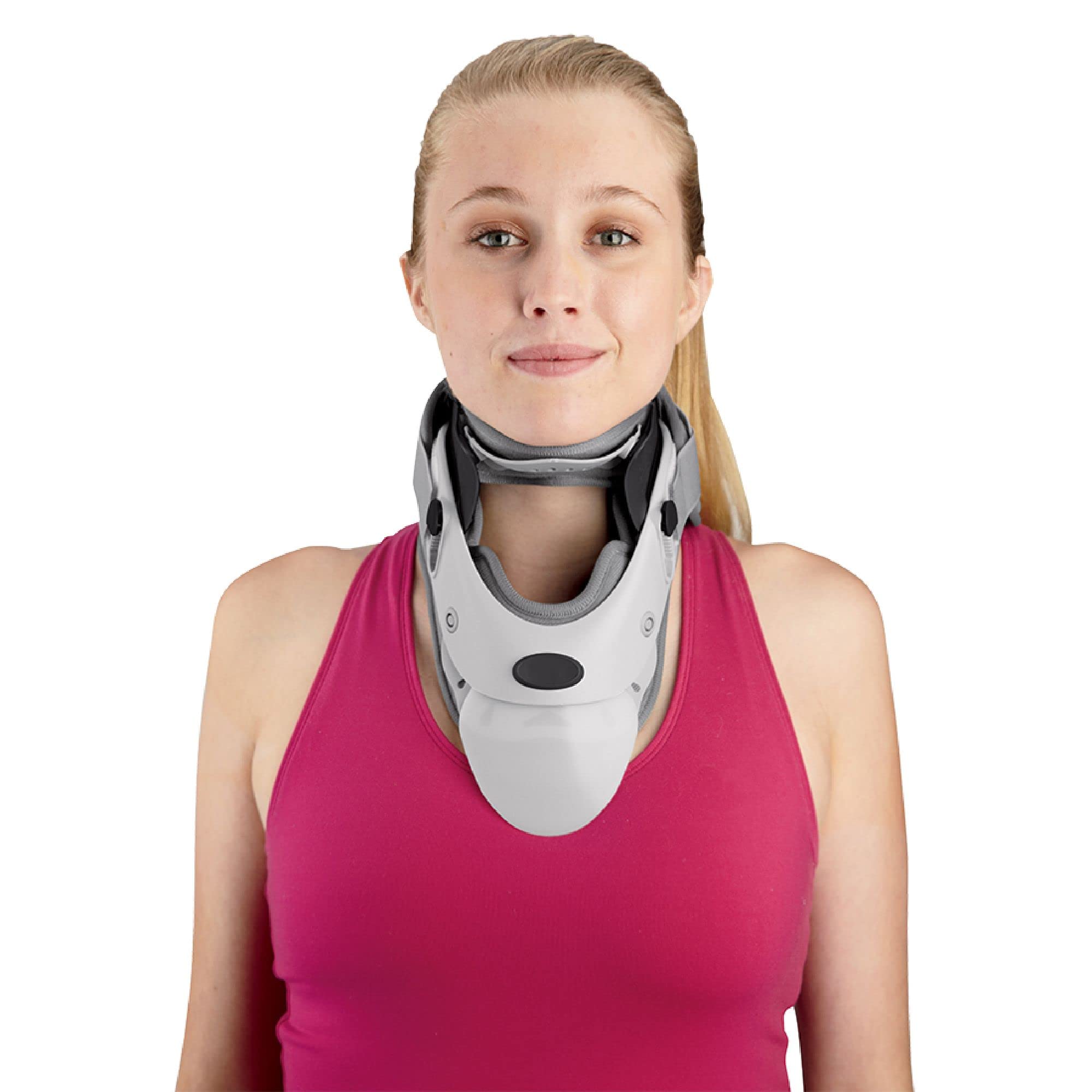 Breg Carlsbad Cervical Collar - Adjustable Neck Brace for Pain Relief & Support - Ideal for Whiplash, Post-Surgery Recovery & Neck Injury Rehabilitation
