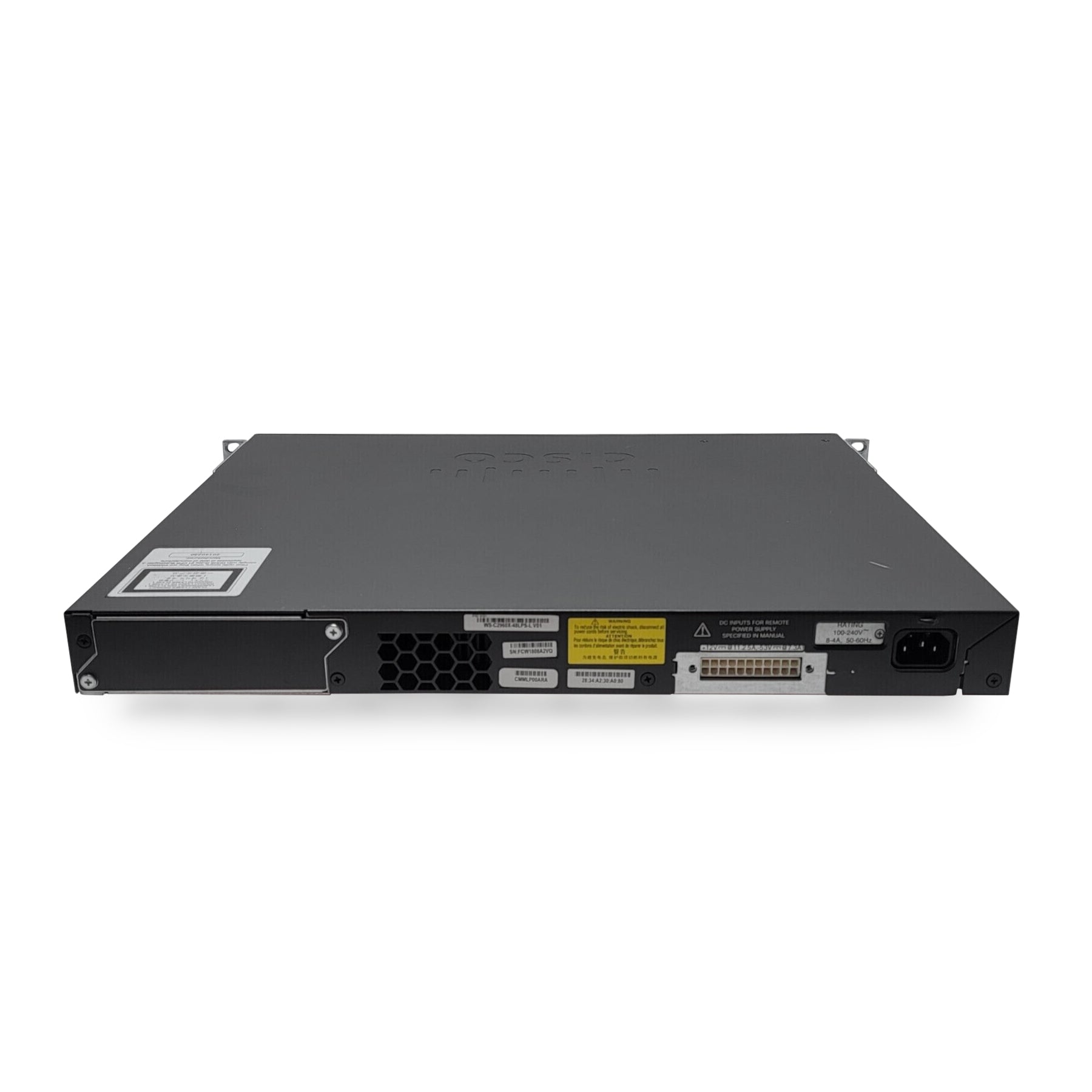 Cisco WS-C2960X-48LPS-L 48-Port Gigabit PoE+ Layer 2 Switch with 4 SFP Ports - Ideal for Office Networks, Small Business IT Infrastructure & Enterprise Deployments