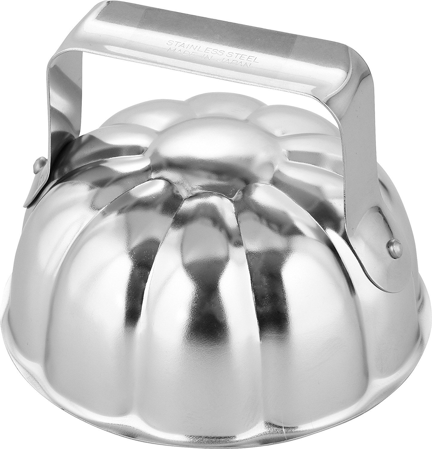 Premium Floral Rice Mold (Flower Shaped) - 9.5 oz Silver Stainless Steel for Sushi, Onigiri & Dessert Making - Perfect for Japanese Cuisine & Party Food Presentation