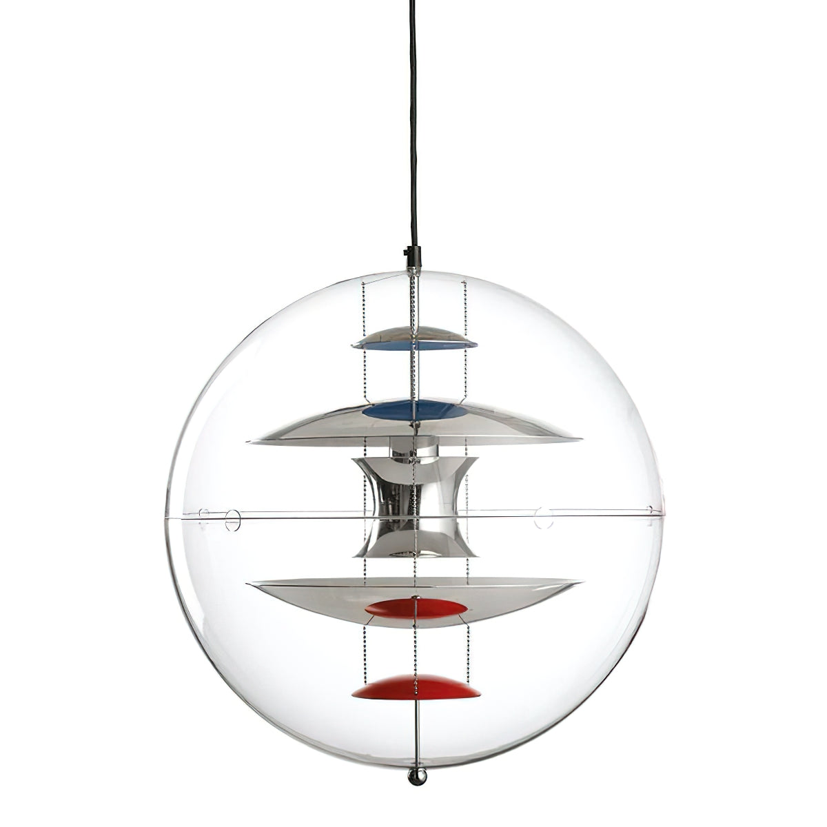 VP Globe Pendant Light - Modern Glass Hanging Light Fixture for Dining Room, Kitchen Island, Bedroom & Living Room Decor