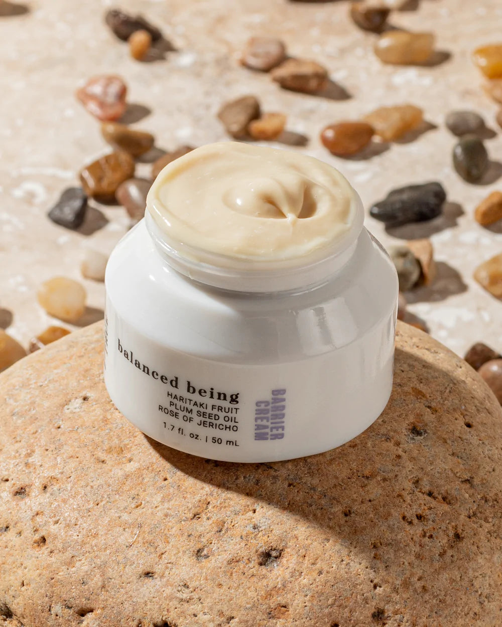 BALANCED BEING Skin Reset Barrier Cream - Hydrating Face Moisturizer for Sensitive Skin | Repair Dryness & Redness | Perfect for Night Routine & Post-Procedure Care
