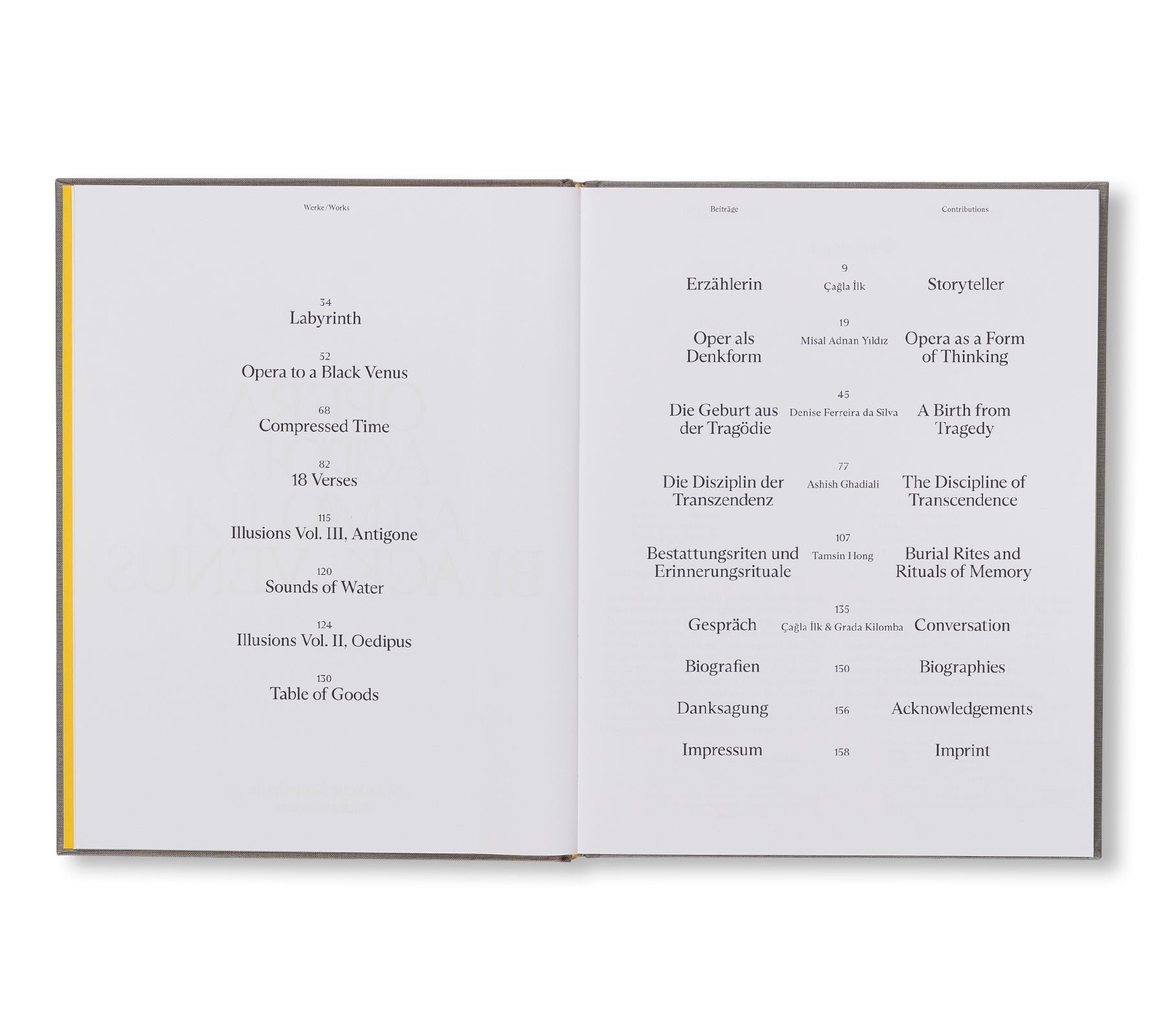 OPERA TO A BLACK VENUS by Grada Kilomba - Contemporary Art Book on Race & Gender - Perfect for Art Collectors, Feminist Studies & Cultural Discussions