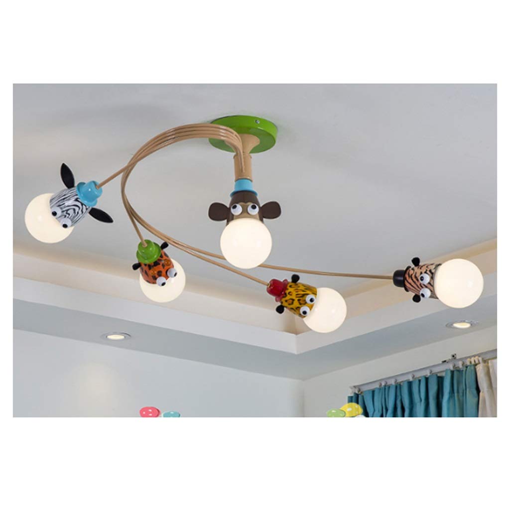 Modern Kids Ceiling Lamp - Cartoon Design Warm Light for Children's Bedroom & Nursery - Perfect for Nighttime Reading & Cozy Ambience