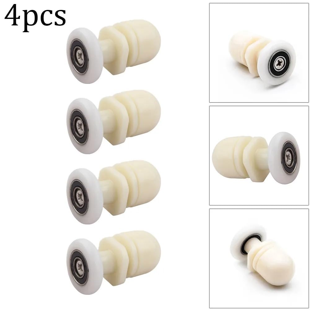 Shower Door Roller Wheels 25mm - Replacement Guide for Steam Cabinets & Shower Boxes
