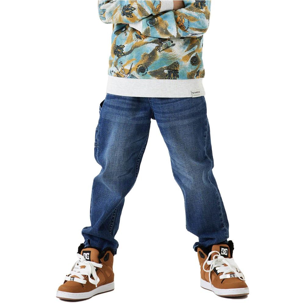Garcia Boys' Denim Jeans - Comfortable Stretch Kids Jeans for School, Play & Everyday Wear | Durable & Stylish Children's Pants