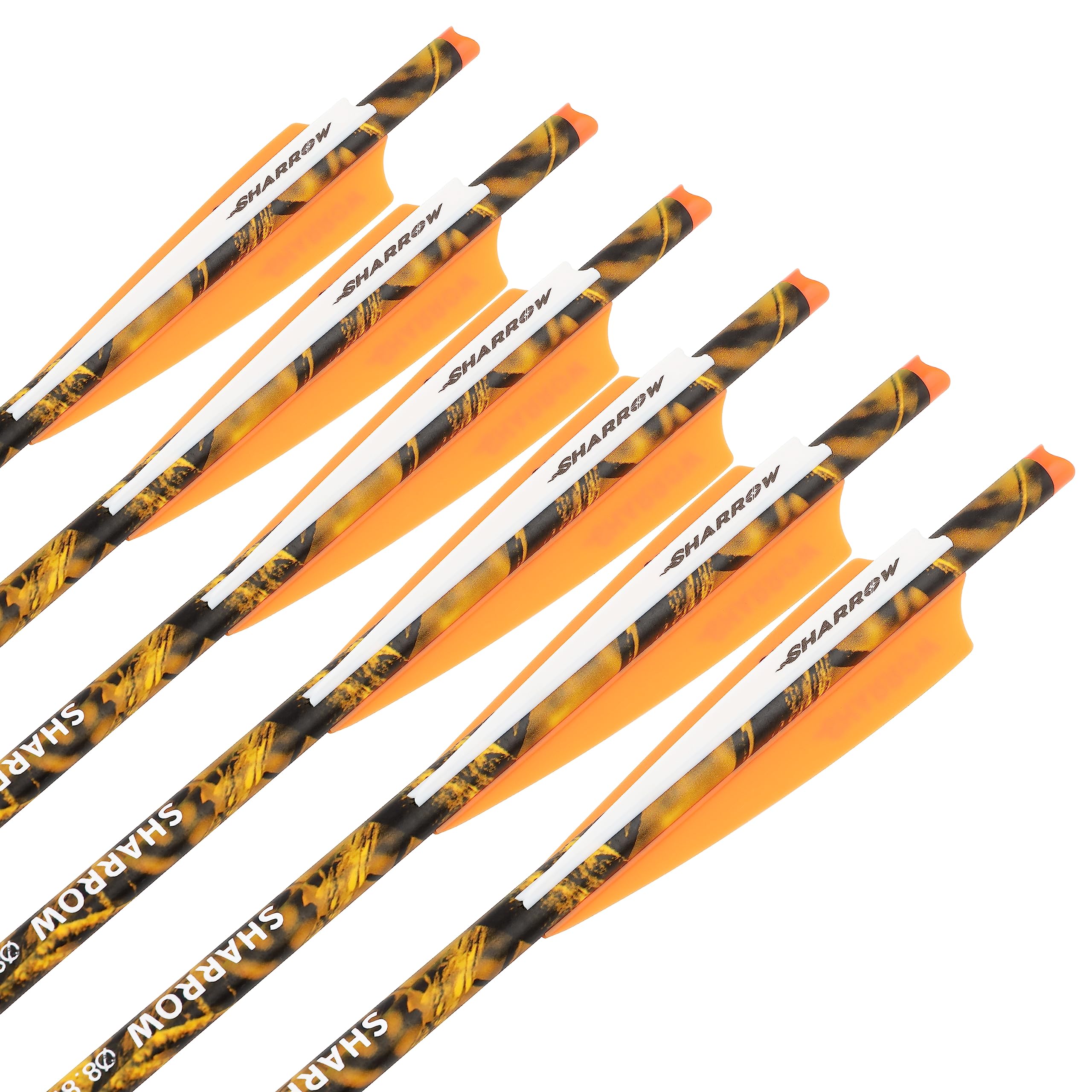 Carbon Crossbow Bolts 16-22 Inch with Broadheads for Hunting - 6/12PCS
