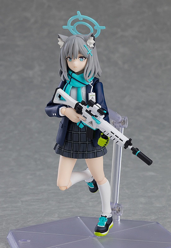 Blue Archive Shiroko Sunaookami Figma #567 Action Figure - Perfect for Anime Collectors, Display, and Cosplay