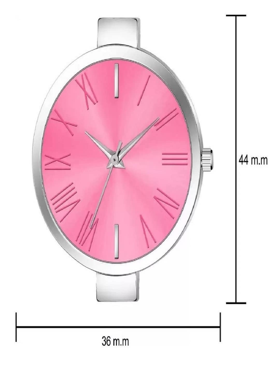 Elegant Women's & Girls' Watch (SR-925) AT-9251 - Stylish Silver-Tone Bracelet Watch with Rhinestone Accents - Perfect for Everyday Wear, Office, Parties & Special Occasions