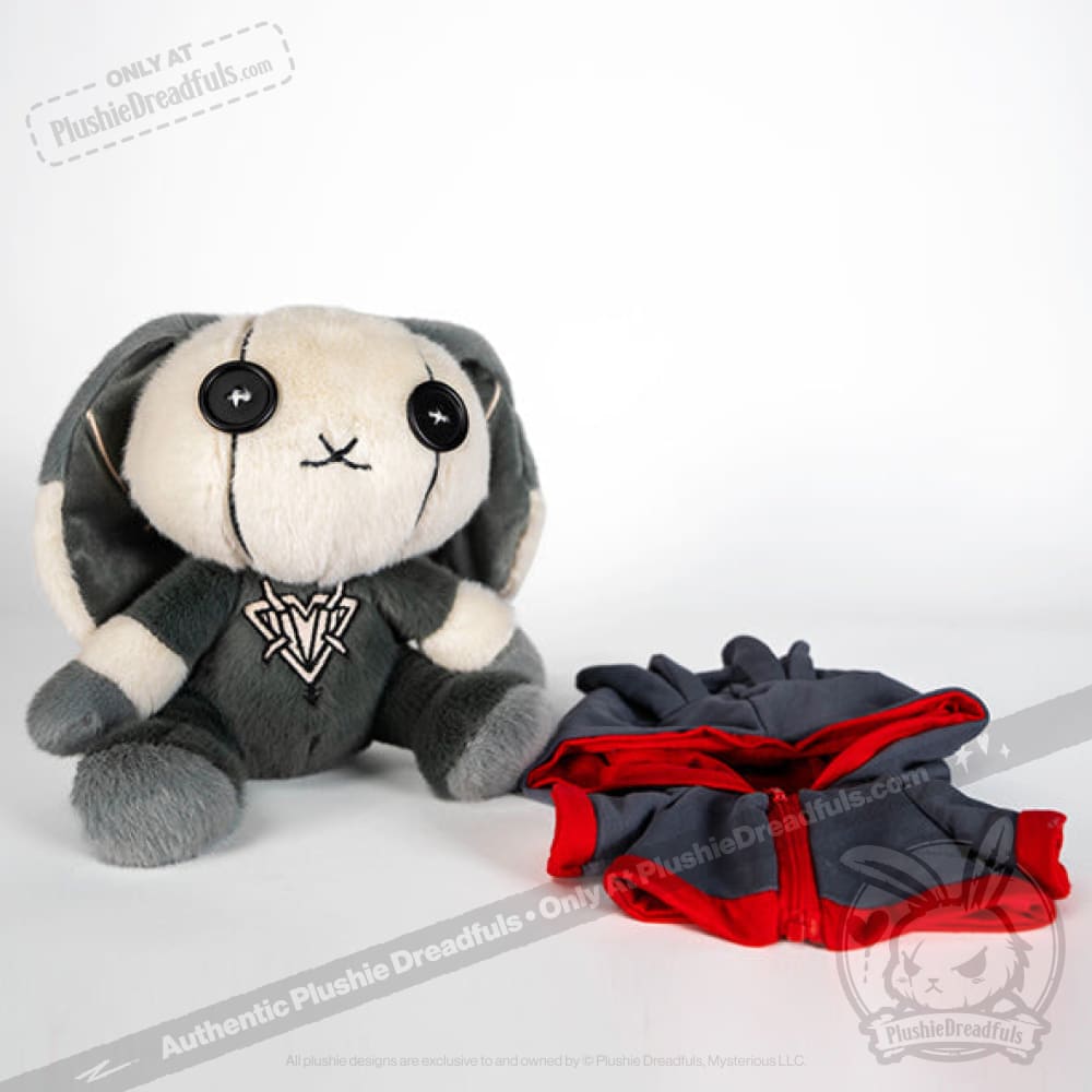 Plushie Dreadfuls Avoidant Personality Disorder Rabbit - Soft Stuffed Animal Toy for Mental Health Awareness, Comfort & Therapy | Perfect Gift for Anxiety Support & Emotional Healing