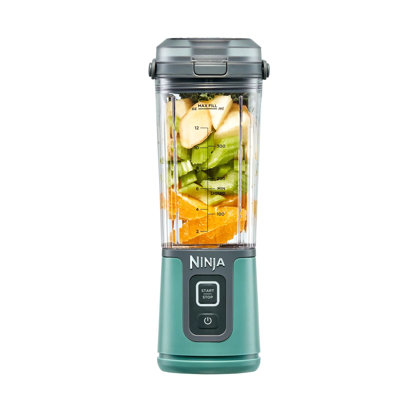 Ninja Blast Portable Blender - 500W Powerful Personal Smoothie Maker, USB Rechargeable Travel Blender for Shakes, Juices & Protein Drinks - Perfect for Gym, Office & Outdoor Adventures