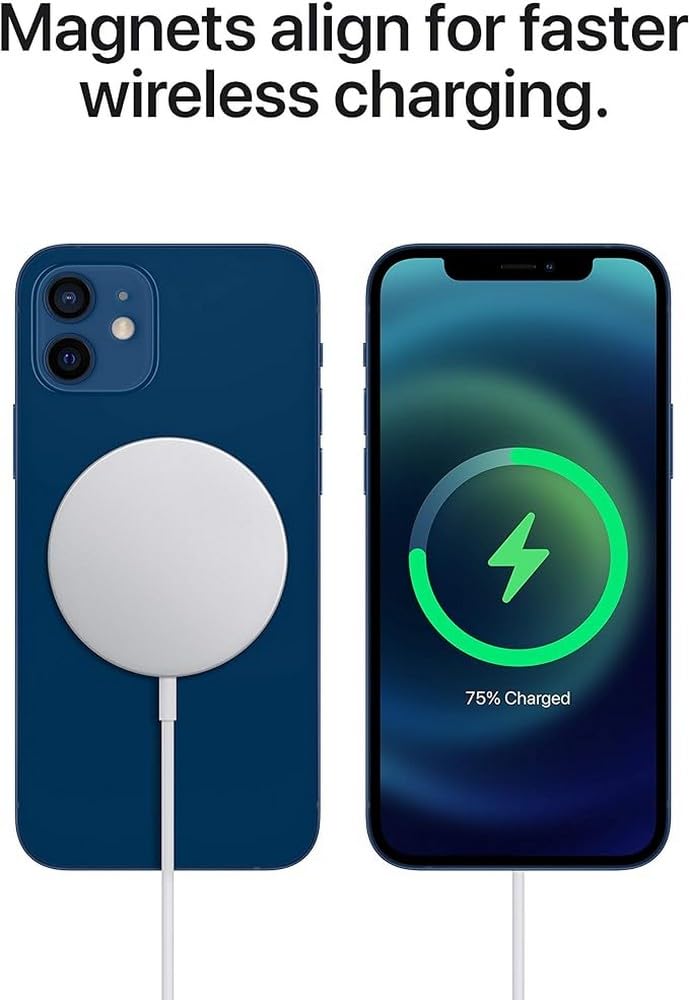 Fast Wireless MagSafe Charger with USB-C - Compatible with iPhone 14/14 Pro/13/13 Pro/12/12 Pro - 2 Pack for Home, Office & Travel Charging