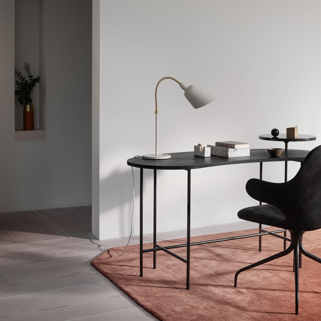 Hayon Catch Chair Jh2 with Swivel Base by Andtradition - Modern Lounge Chair for Living Room, Office, or Reading Nook