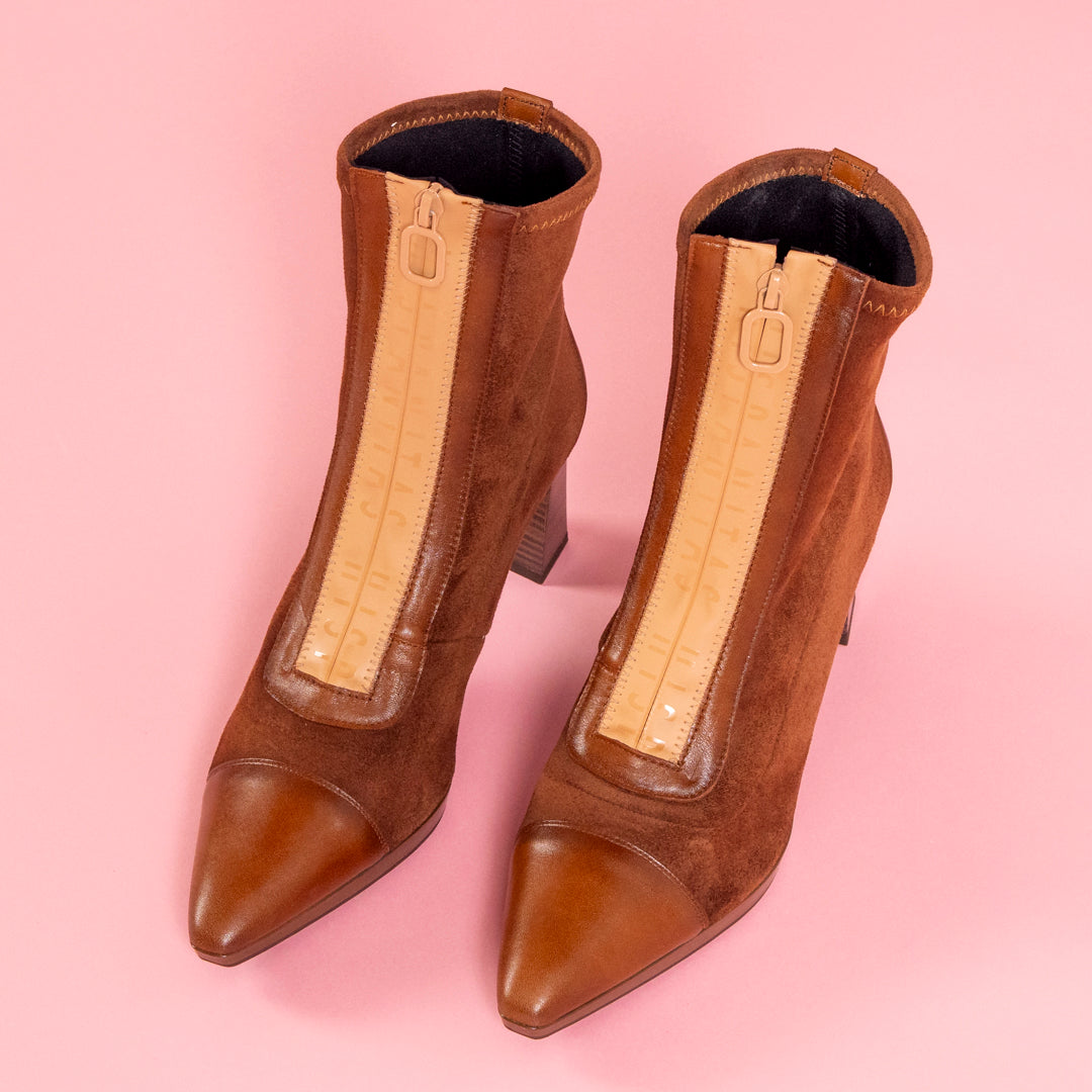 Hispanitas Tan Leather Women's Flats - Comfortable & Stylish Casual Shoes for Work, Travel & Everyday Wear