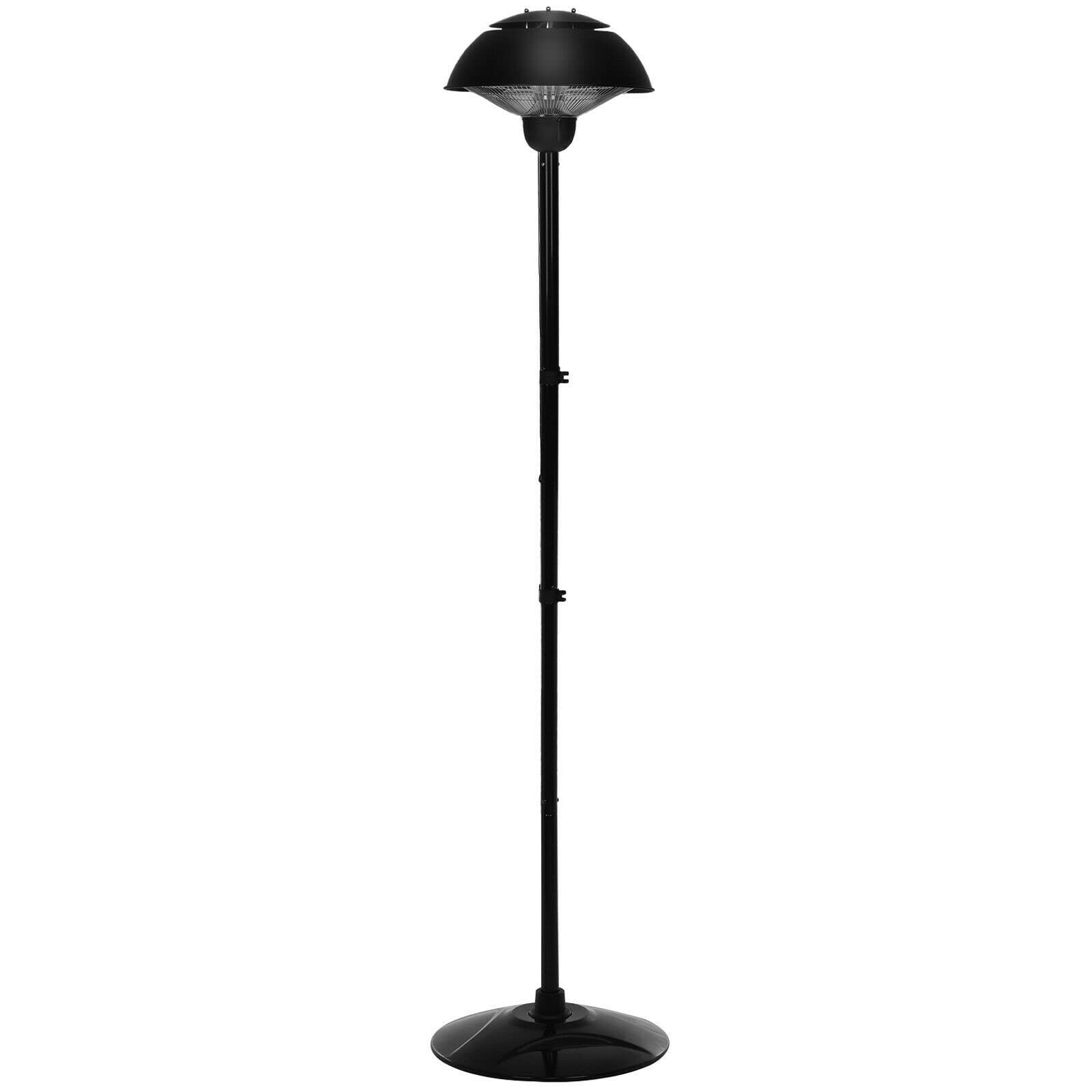 GXP 1500W Outdoor Electric Patio Heater - Infrared Space Heater with Tip-Over Protection for Deck, Garden & Backyard Use