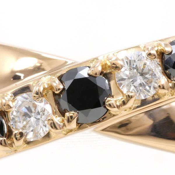 18K Pink Gold Black Diamond Ring for Women - Elegant & Luxurious Wedding, Engagement, or Anniversary Jewelry Gift