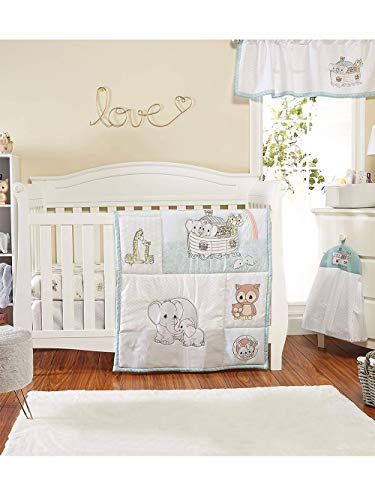 Precious Moments Boys Noah's Ark 4-piece Crib Bedding Set