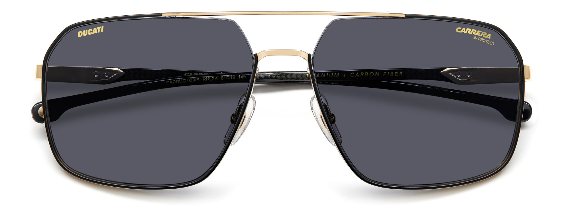 Ducati Carrera CARDUC 038/S Sunglasses - Stylish Motorcycle Riding Glasses for Men & Women - Perfect for Biking, Racing, and Outdoor Sports