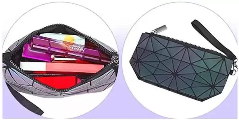 RK RETAILER Travel Makeup Organizer Bag - Waterproof Cosmetic Case with Washable Pouch for Women | Perfect for Airplane Carry-On, Gym Toiletry Storage & Weekend Getaways