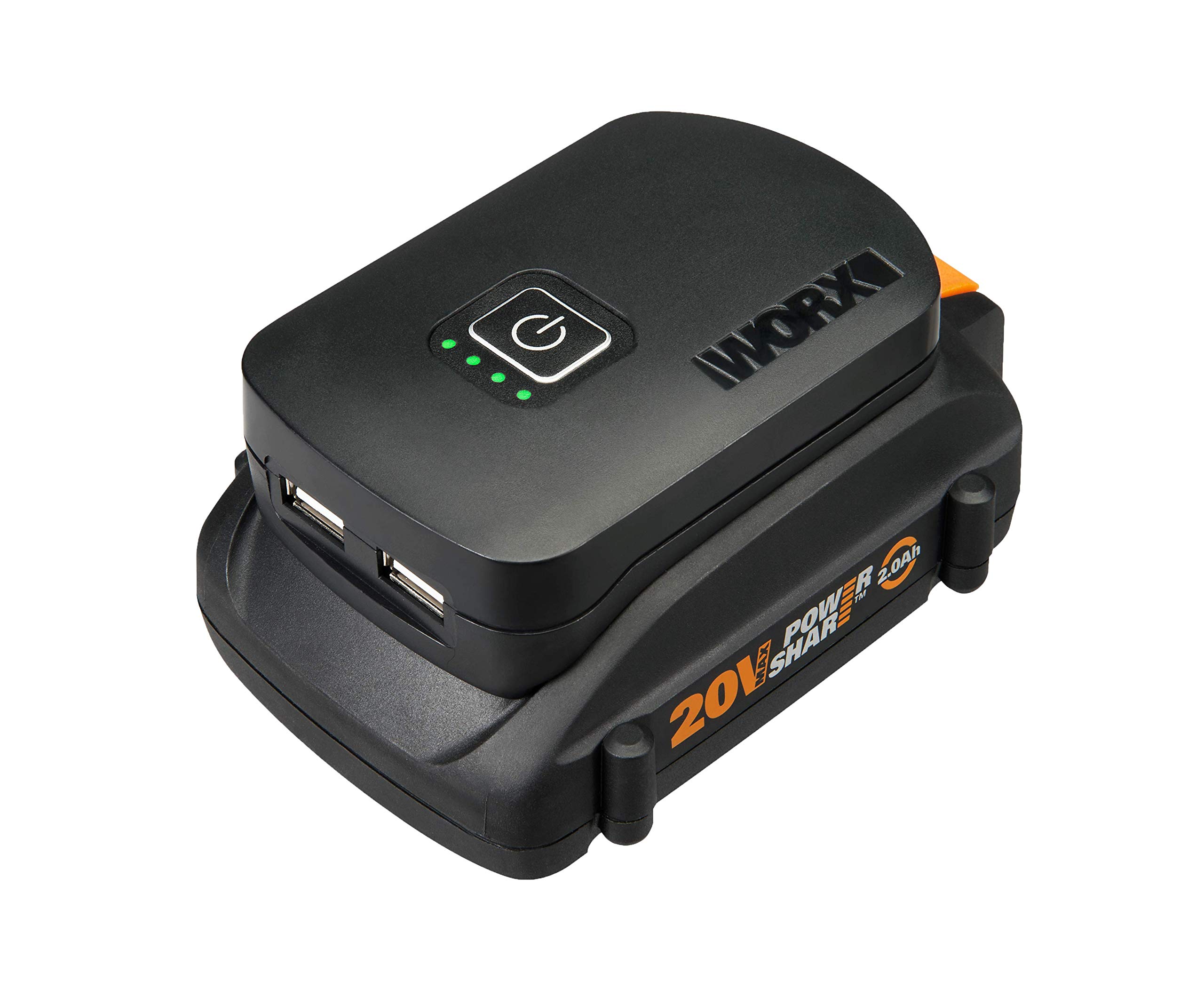 WORX WA3769 Battery USB Charger Adapter - Fast Charging Power Tool Battery Charger for WORX Tools | Perfect for Home DIY Projects & Professional Worksites