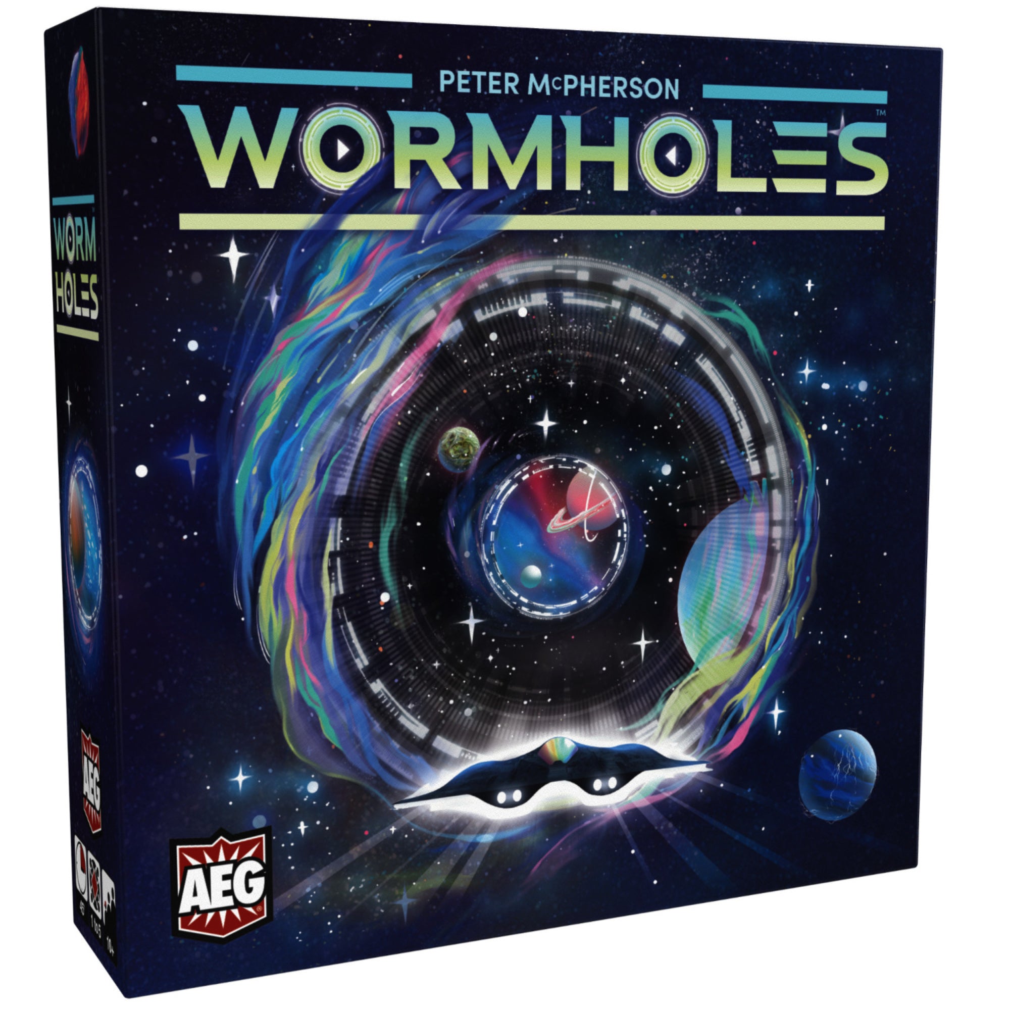 AEG: Wormholes Galactic Strategy Board Game - Explore the Universe with Family & Friends | Perfect for Game Nights & Space Enthusiasts