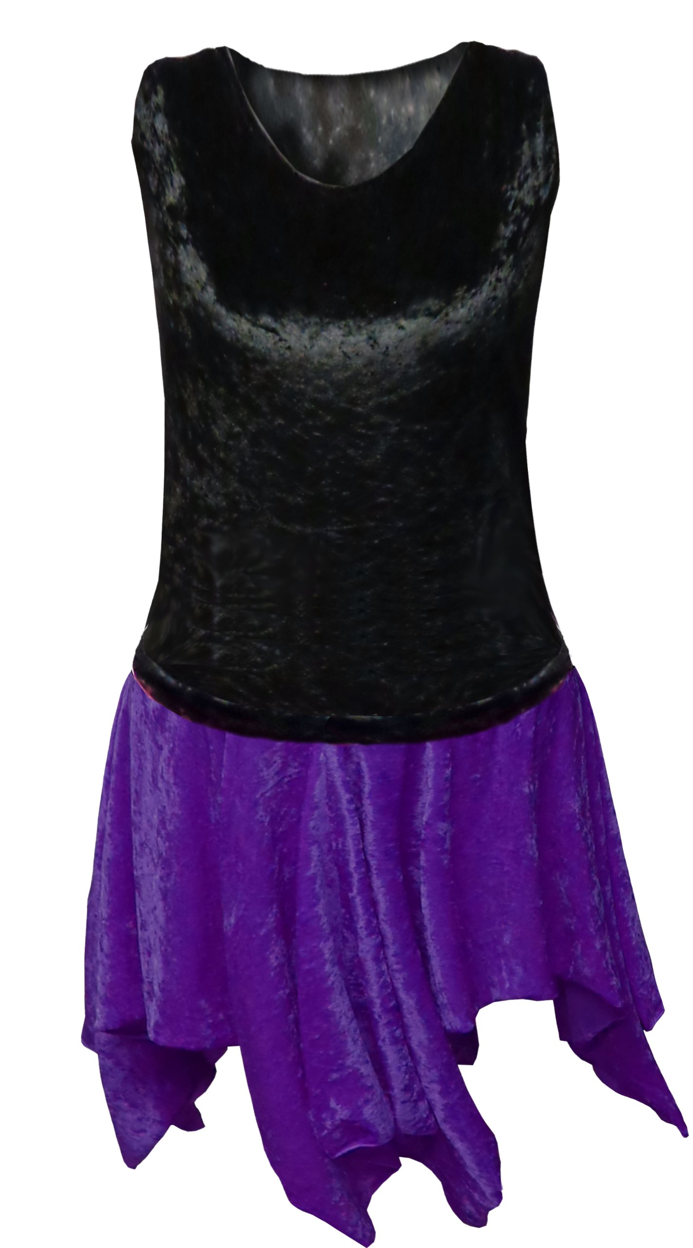Sanctuarie Designs Women's Plus Size Purple Flapper Dress with Lace Flower Belt - 1920s Gatsby Costume for Halloween, Roaring 20s Party, Vintage Theme Events & Cosplay