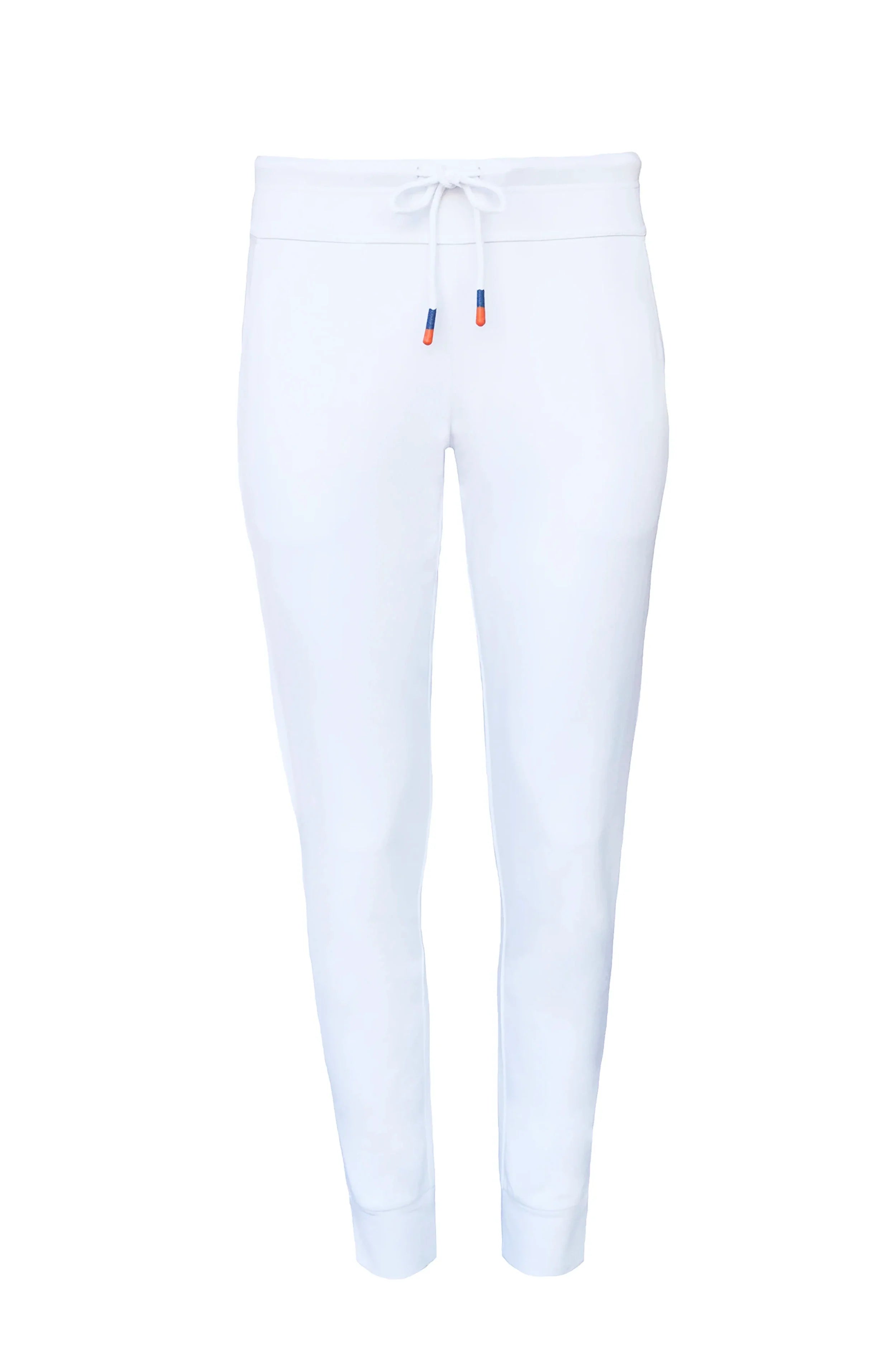 Logan Jogger Pants for Men - Comfortable White Casual Joggers for Running, Lounge & Everyday Wear