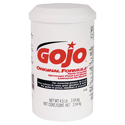 Gojo 1115 Original Formula Hand Cleaner - 4.5Lb Pail, White, 6 Pack - Heavy Duty Industrial Hand Cleaner for Mechanics, Auto Shops & Construction Workers