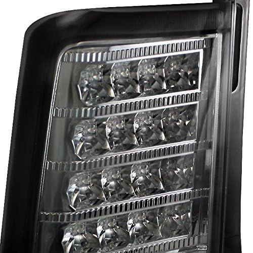 AKKON V2 LED Tail Lights Brake Lamps for 2003-2007 Scion XB bB - Black Bezel Replacement Pair (Left + Right) | Enhanced Visibility & Style Upgrade for Night Driving & Car Customization