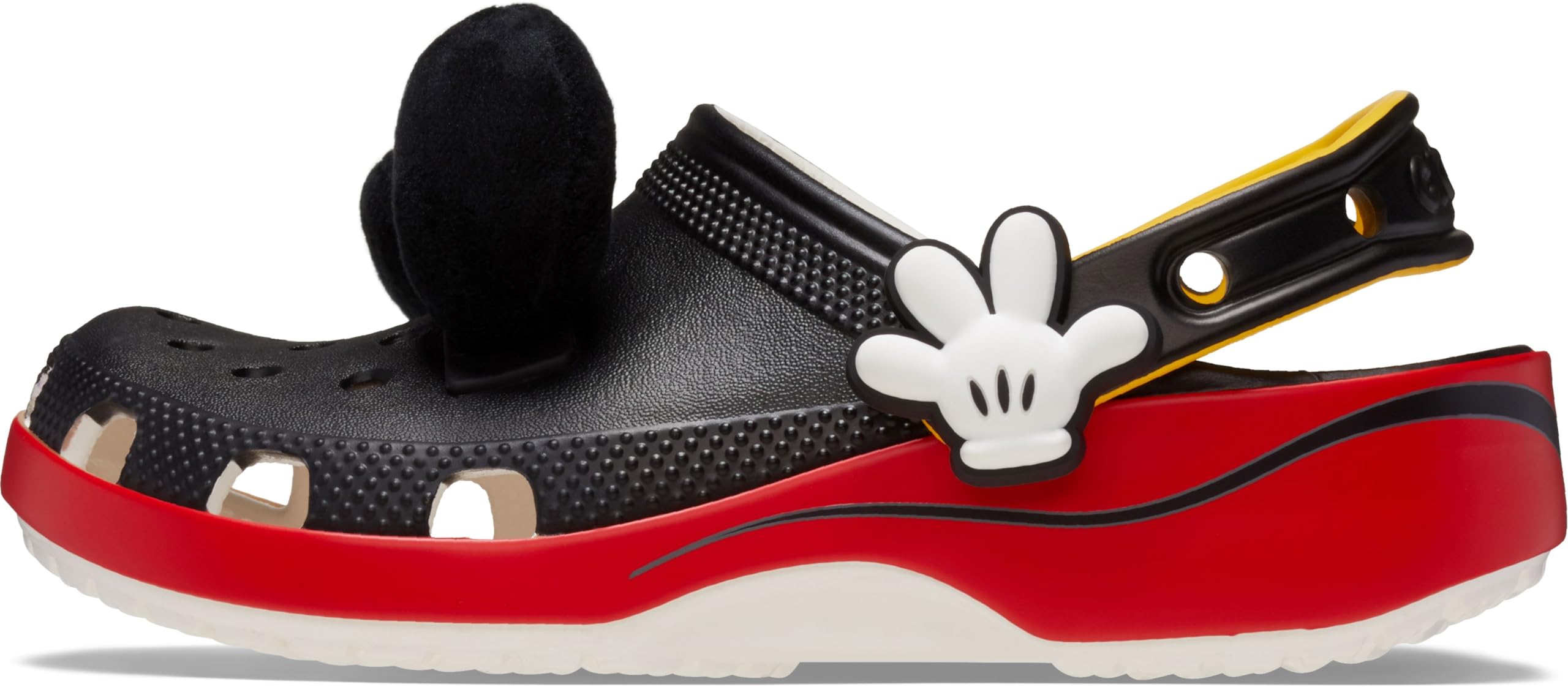 Crocs Unisex Kids Disney Mickey & Minnie Mouse Clogs - Lightweight Comfortable Water Shoes for Boys & Girls - Perfect for Beach, Pool, and Summer Play