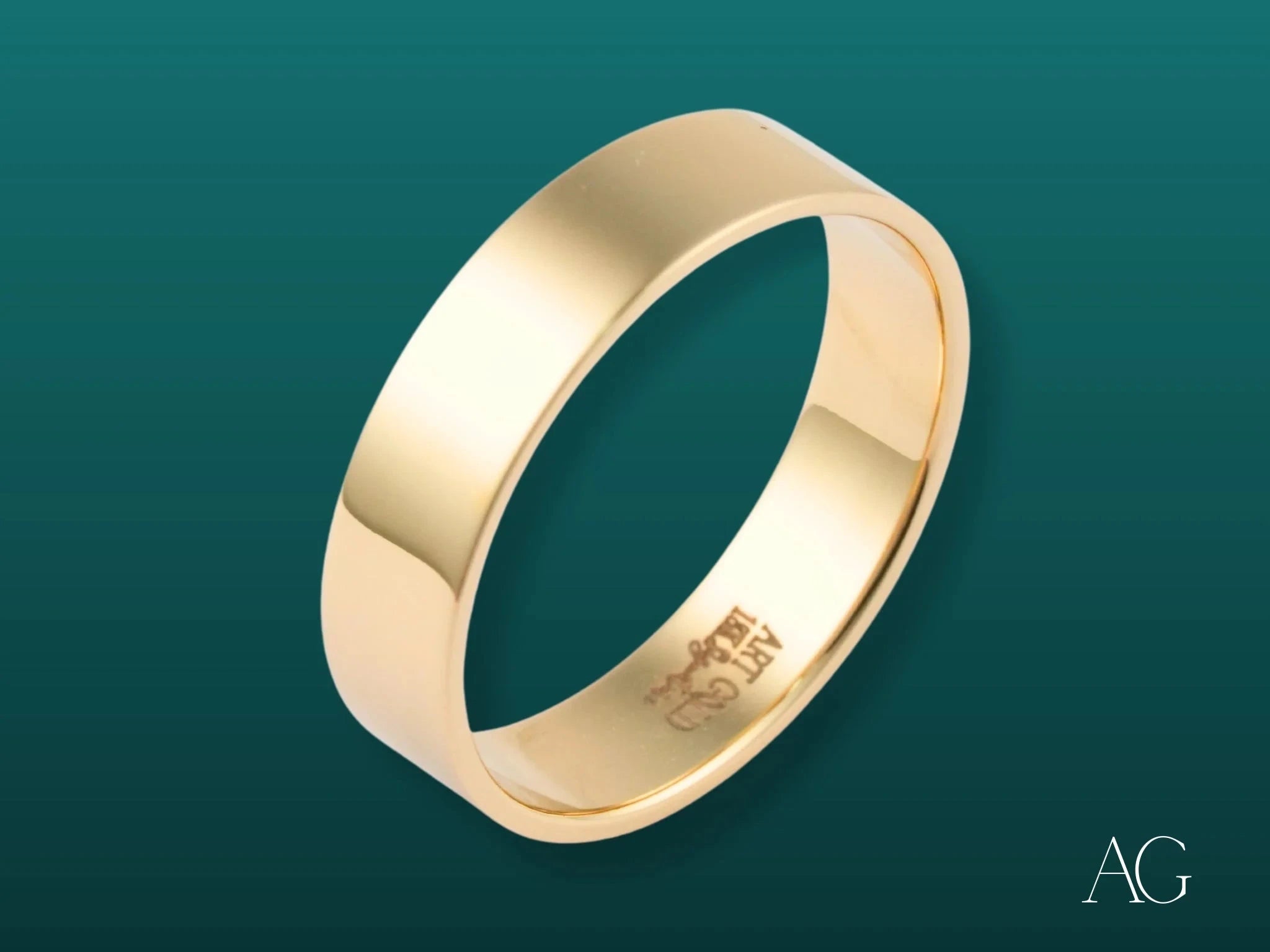 Essence Linea 5mm Minimalist Ring - Dainty Gold/Silver Stackable Band for Women | Perfect for Everyday Wear, Layering & Special Occasions