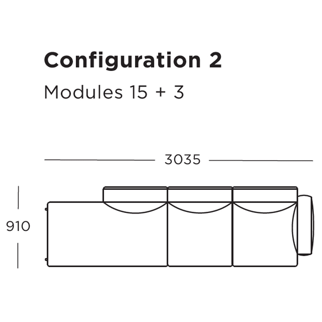 Modular Sofa Set - 9 or 16 Piece Sectional Couch for Living Room, Lounge & Office - Modern Customizable Furniture for Home Decor
