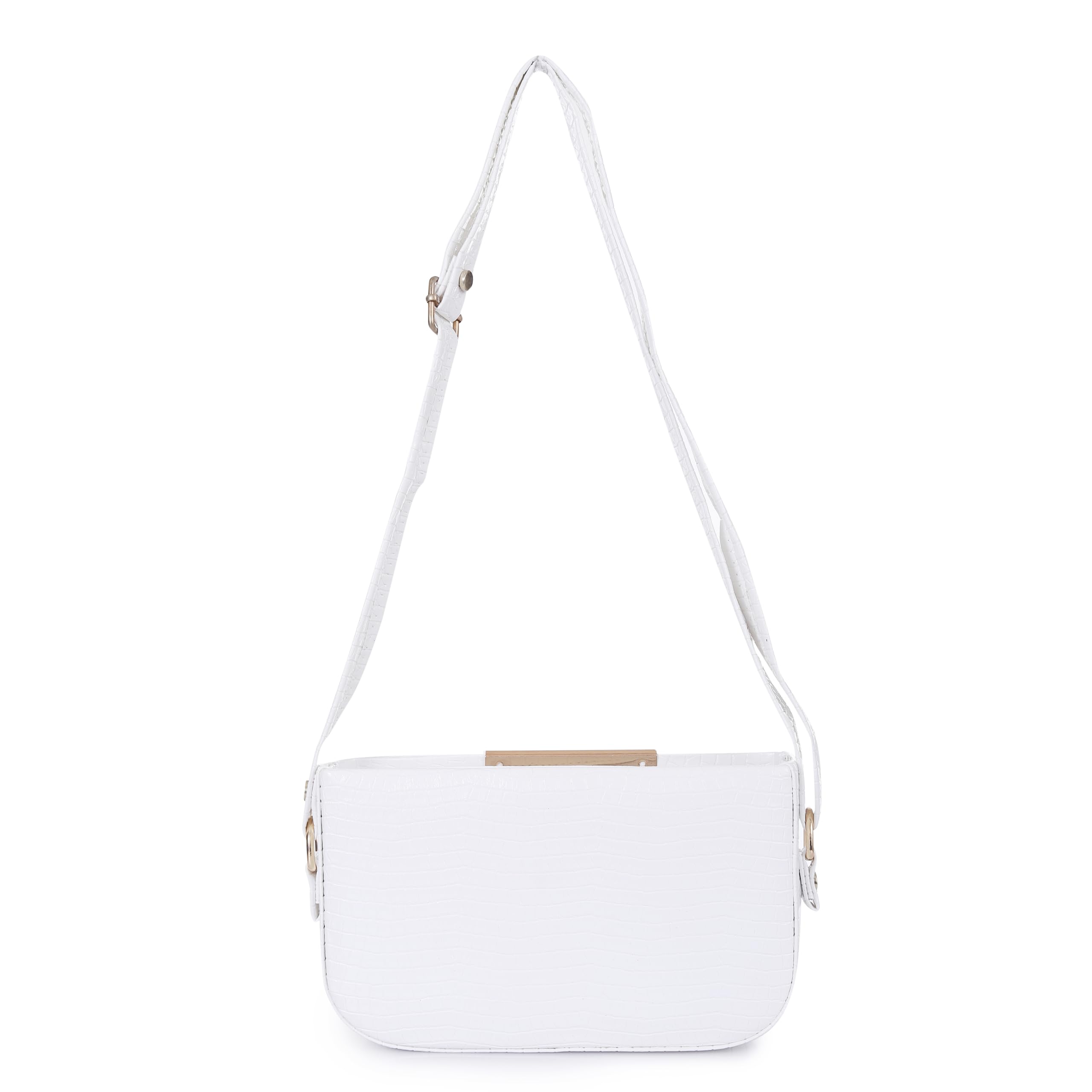 ELEGANCE ERA Women's Striped Crossbody Sling Bag - Fashionable Shoulder Purse for Daily Use, Travel, and Shopping