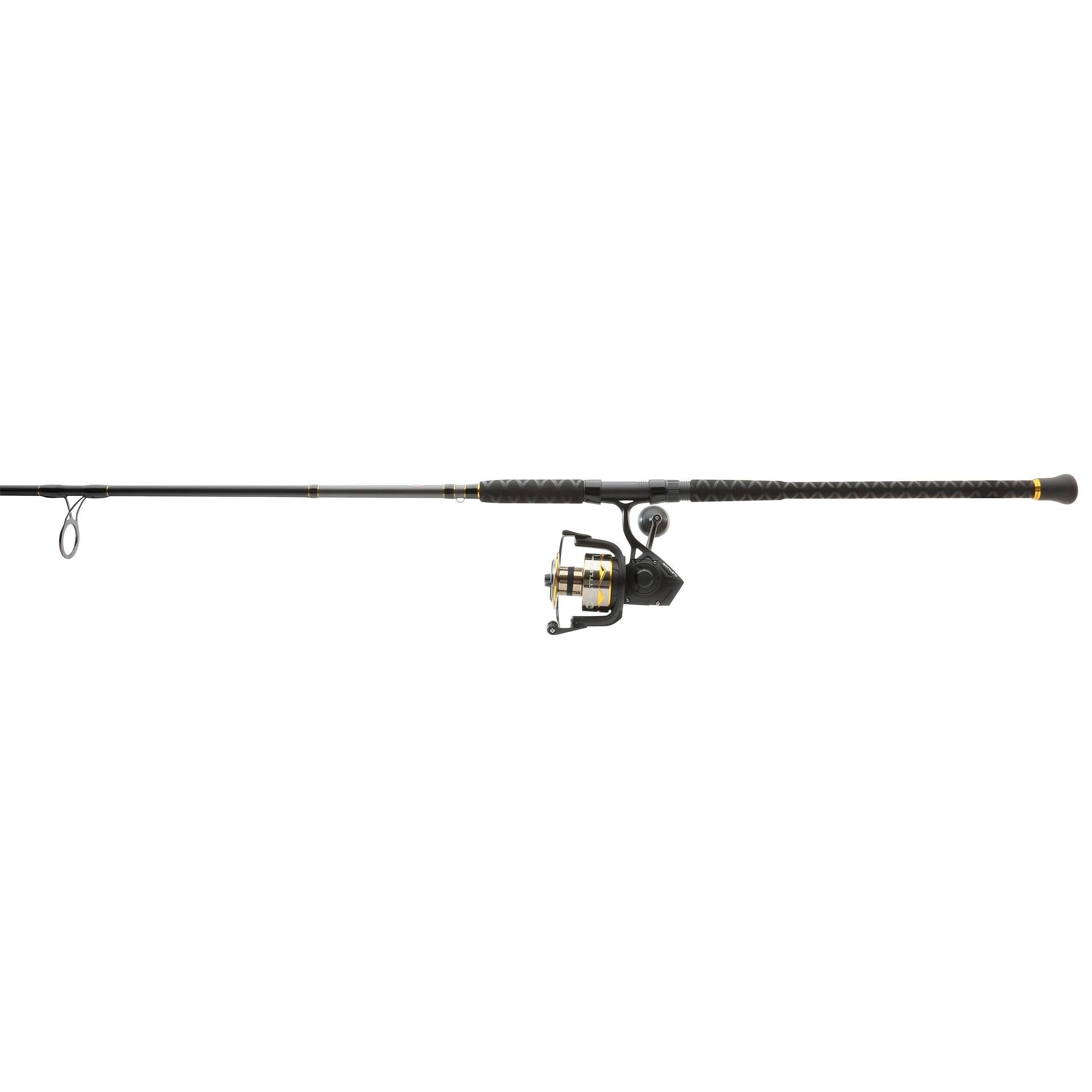 Battle IV Spinning Rod and Reel Combo - Premium Fishing Gear for Freshwater & Saltwater Anglers - Perfect for Bass, Trout, and Inshore Fishing Adventures