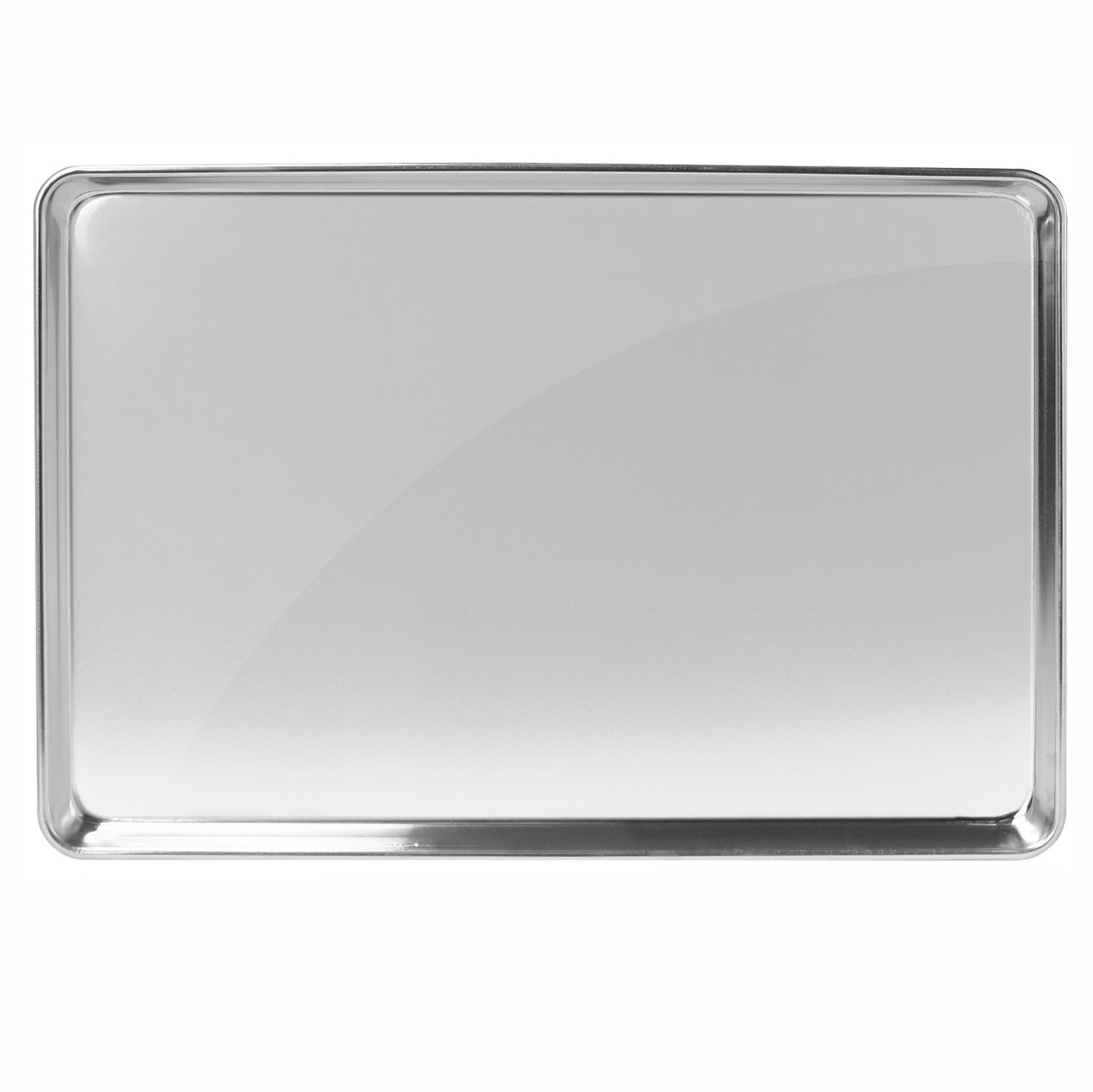 GRIDMANN 15x21 Inch Commercial Grade Aluminum Cookie Sheet Baking Tray - Heavy Duty Quarter Sheet Pan for Restaurants & Bakeries (12 Pack) - Perfect for Cookies, Pastries, Roasting & Sheet Cakes