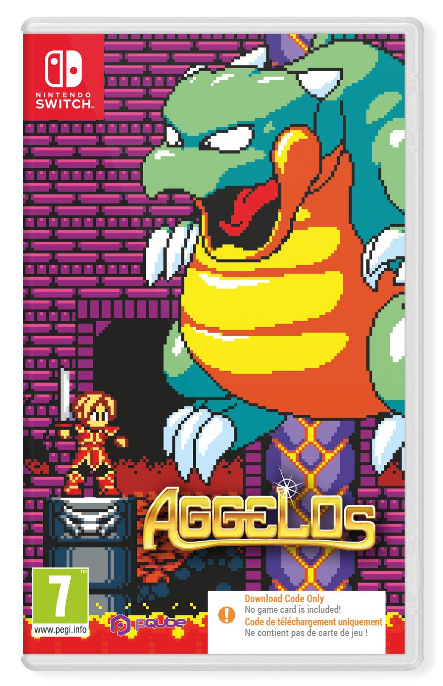 Aggelos - Nintendo Switch Game (PAL Region) - New Physical Copy in Box - Perfect for Retro RPG Fans & Adventure Gamers