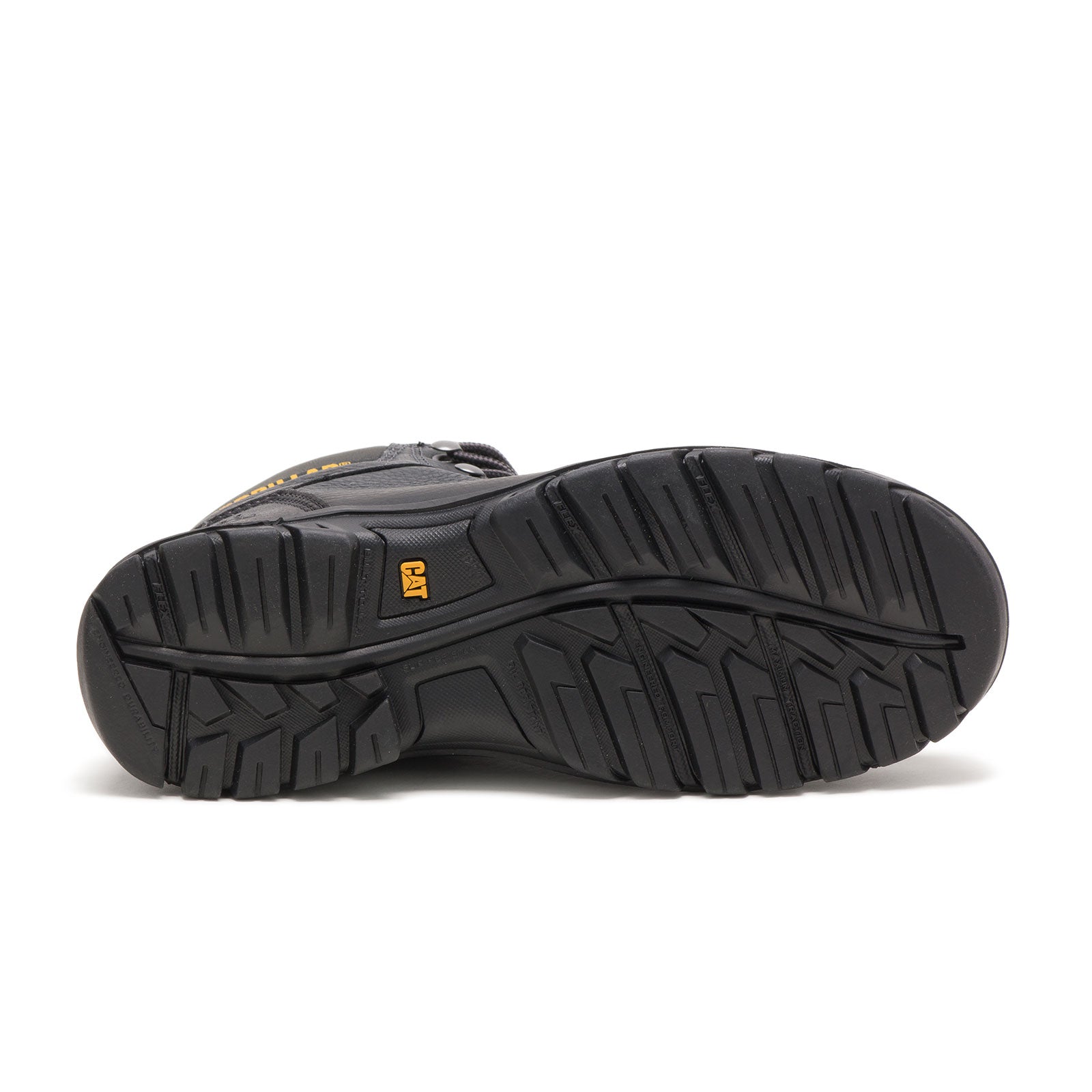 Black Steel Toe Work Boots for Men - Heavy Duty Safety Shoes for Construction & Industrial Work | OSHA Compliant Work Footwear