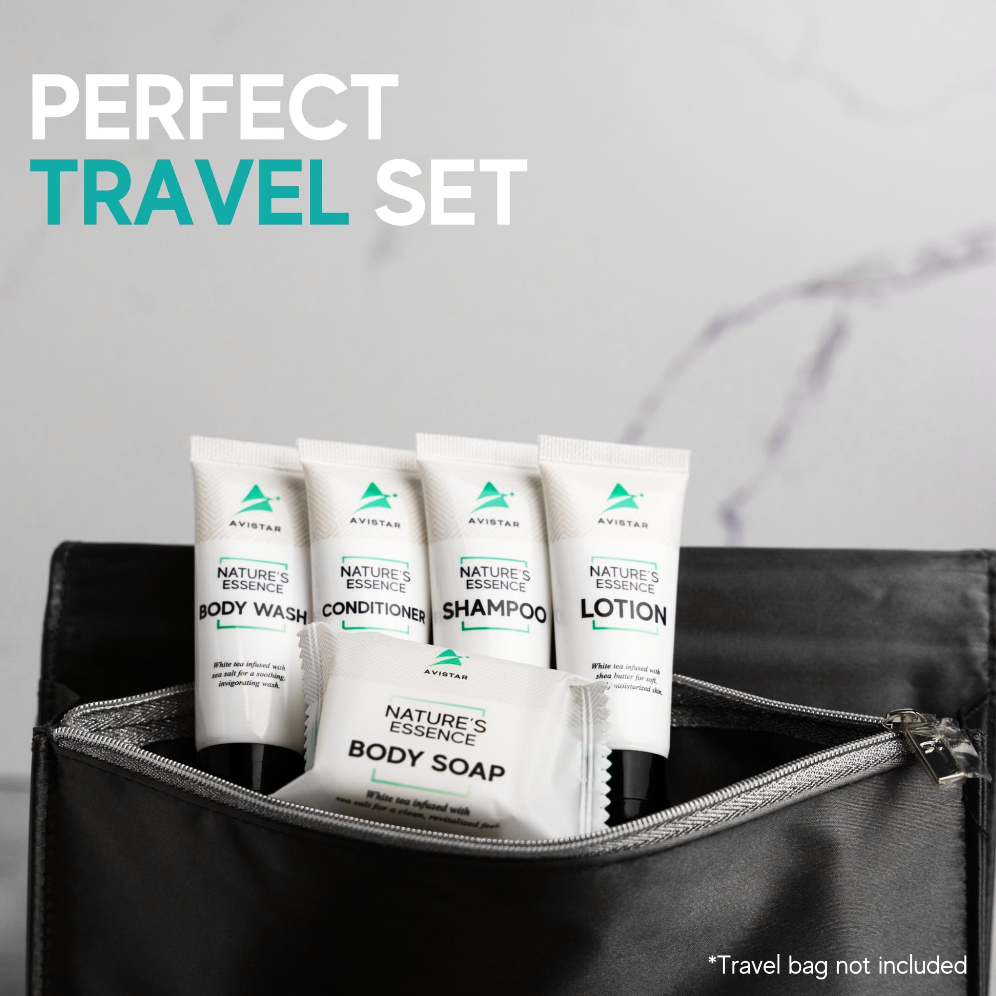90-Piece Bulk Hotel Soap & Toiletries Set - Travel Size Shampoo, Conditioner, Soap for Airbnb Hosts & Guests - Essential Hotel Amenities Kit for Hospitality Business, Vacation Rentals & Travelers - Perfect for Hotels, B&Bs, Guest Houses & Travel Toiletries