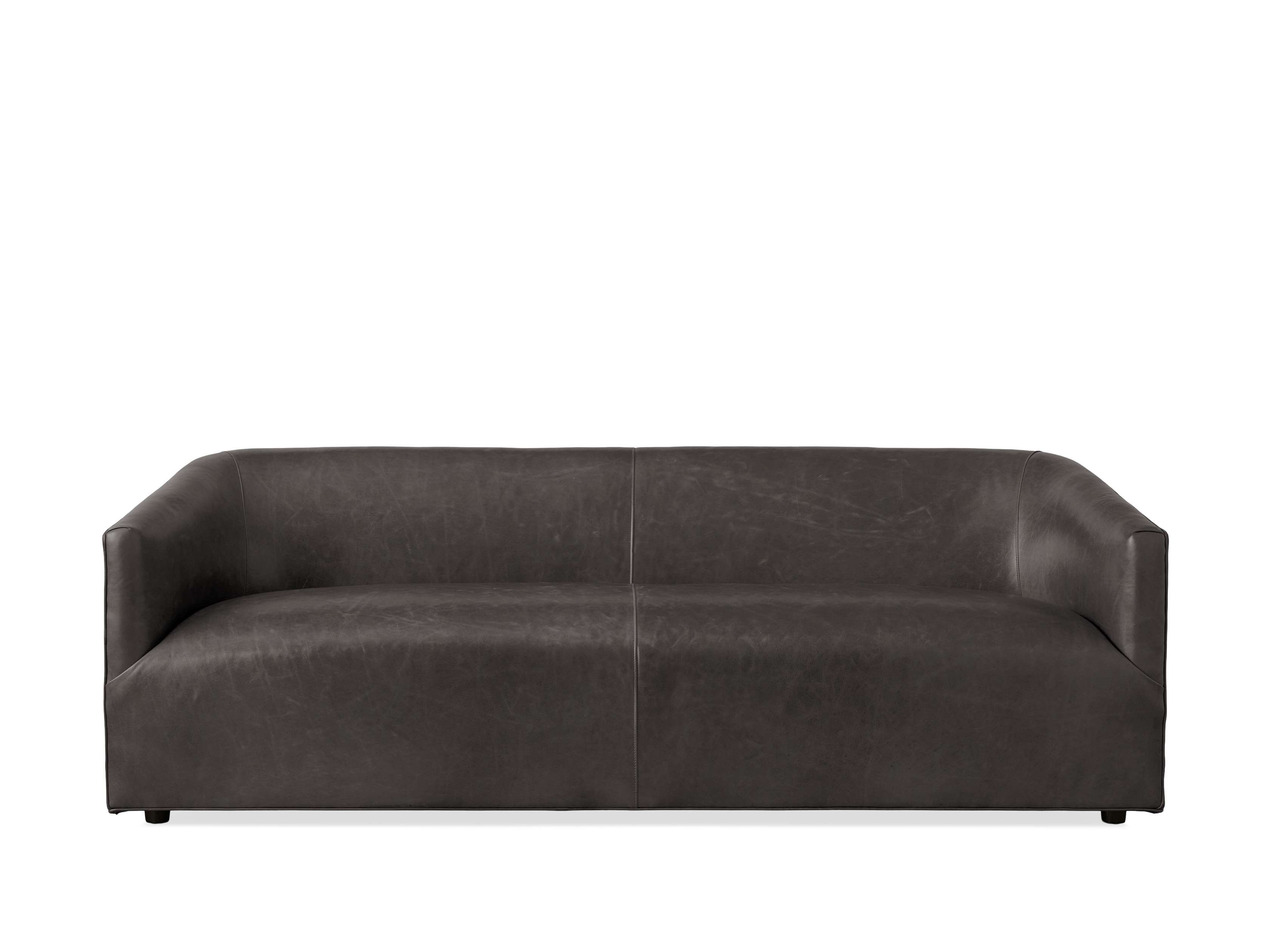 Ellison Genuine Leather Sofa - Modern Comfort for Living Room, Office & Lounge - Premium Quality & Stylish Design for Home Decor