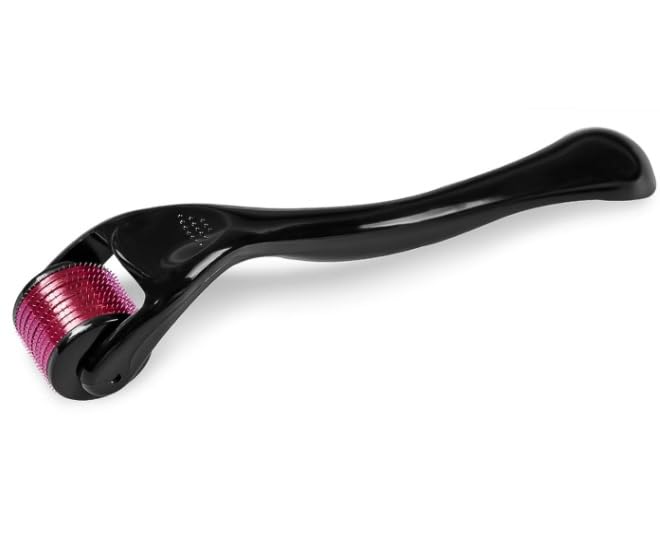 Professional Derma Roller for Face & Skin - Microneedling Therapy with Storage Case | Anti-Aging, Wrinkle Reduction & Collagen Boost | Perfect for At-Home Skincare Routine & Travel